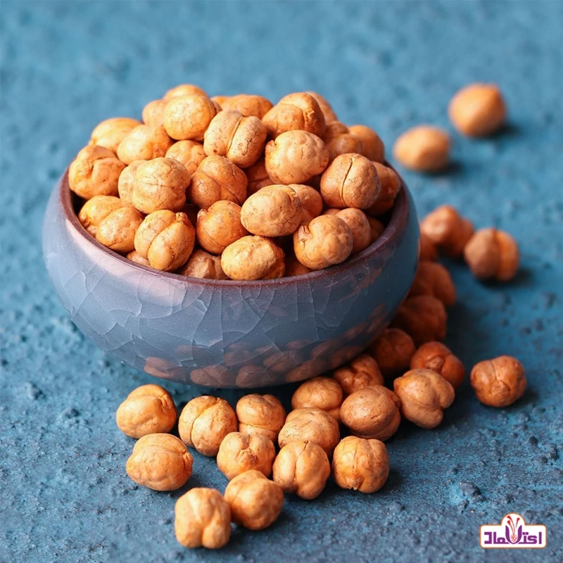 نخودچی گل بی نمک اعلا 250 گرمی اعتماد ترد و درشت(نخود چی)