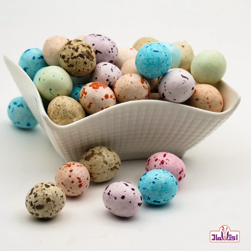 شکلات سنگی بلدرچینی اعلا (جیلی بیلی) 250 گرمی اعتماد سطلی