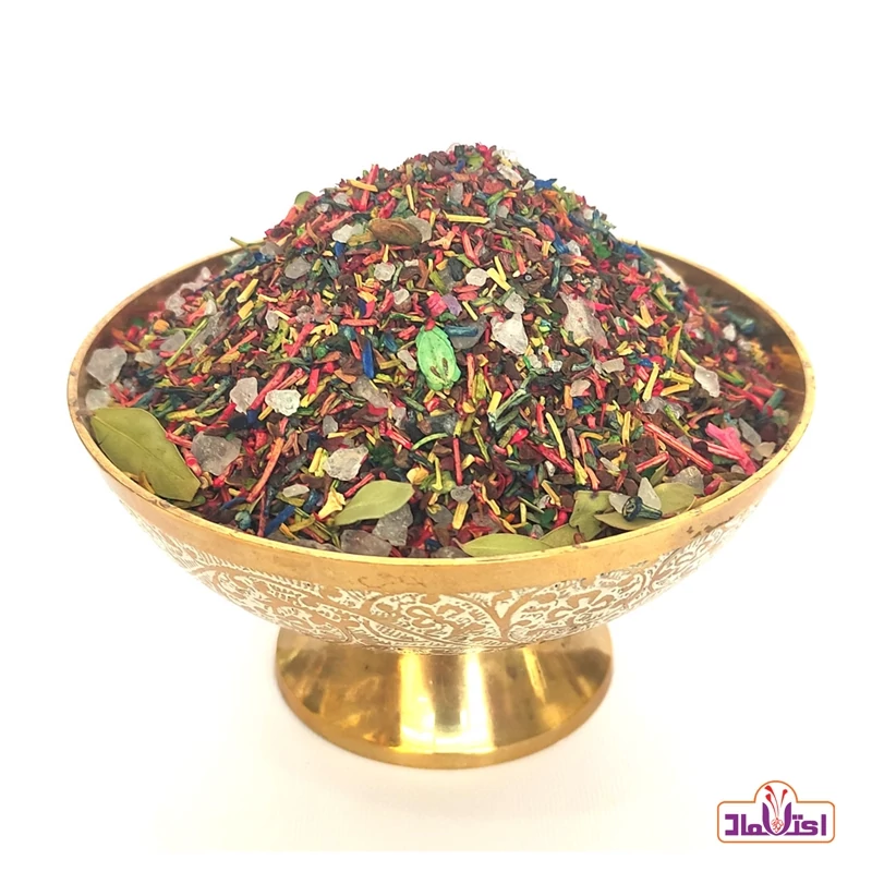 اسپند رنگی(عاطل باطل) 100 گرمی اعتماد ( اتل باطل)( اسفند)
