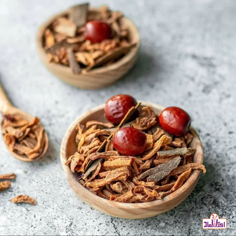 چای میوه ای 100 گرمی اعتماد  پرخاصیت وخوشمزه