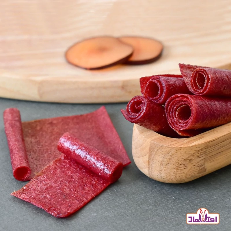 لواشک زرشک 450 گرمی اعتماد تازه و خوش طعم و ملس