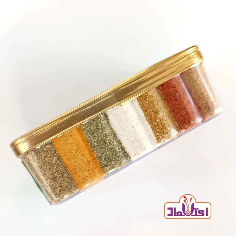 ادویه هفت قلم نیلی سان  تازه و پرکاربرد   ( ادویه مشهدی )