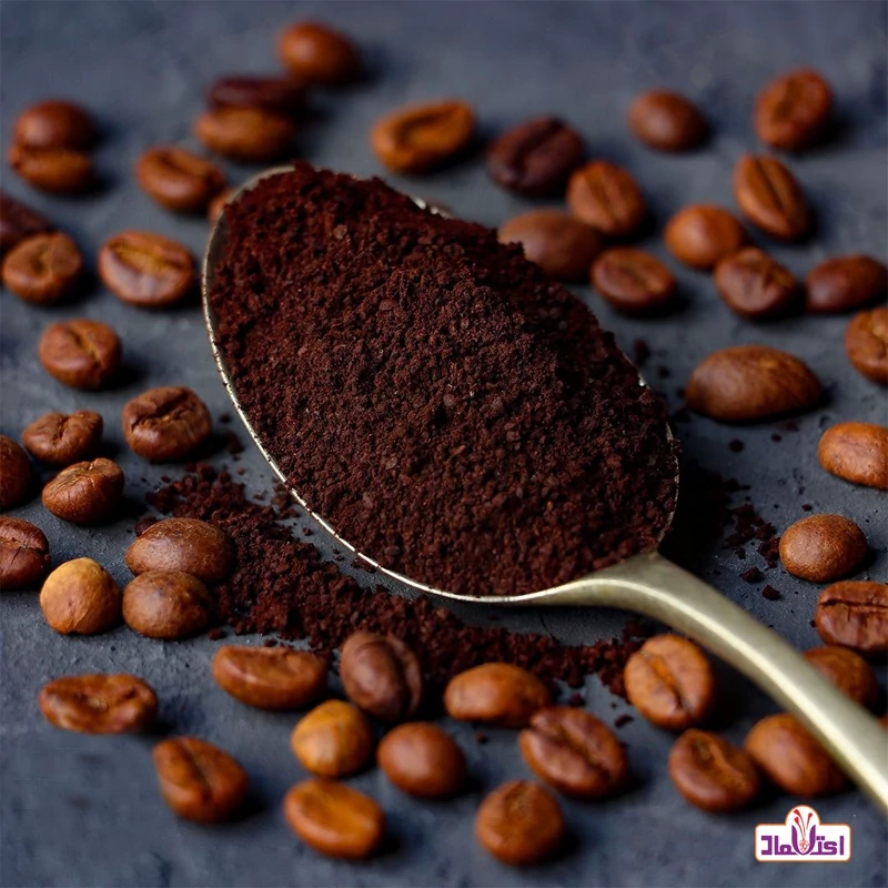 دانه قهوه اسپرسو اعلا 50 گرمی اعتماد تازه و خوش طعم(اسپرسو)