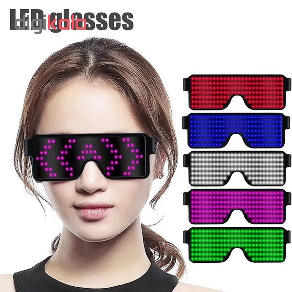 عینک مهمانی مدل Glowing LED کد E20