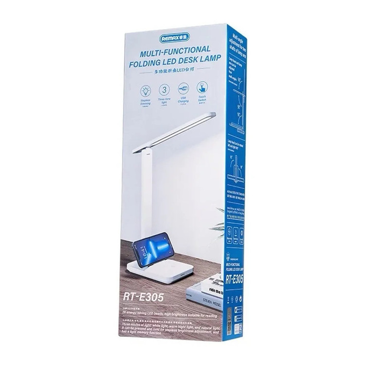چراغ مطالعه ریمکس مدل شارژی کد RT-E305