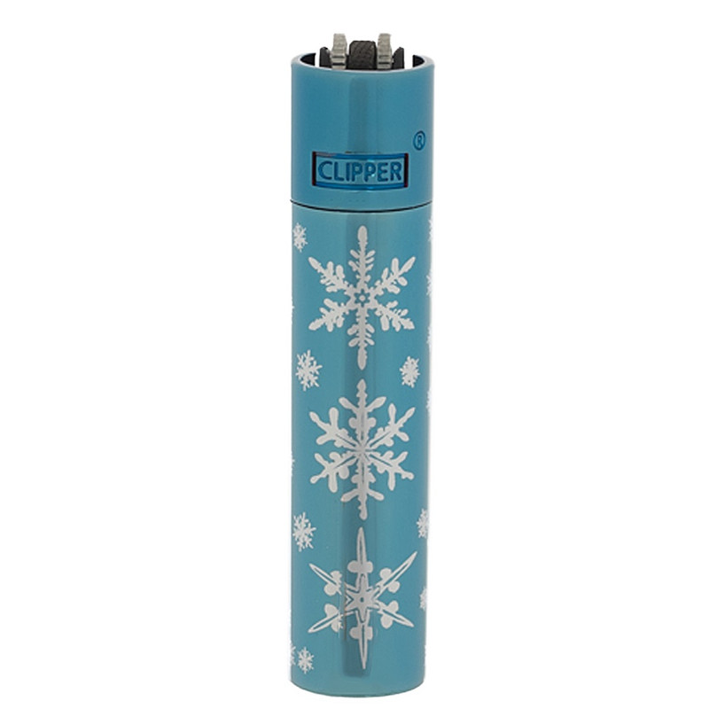 فندک کلیپر مدل METAL WINTER FLAKES