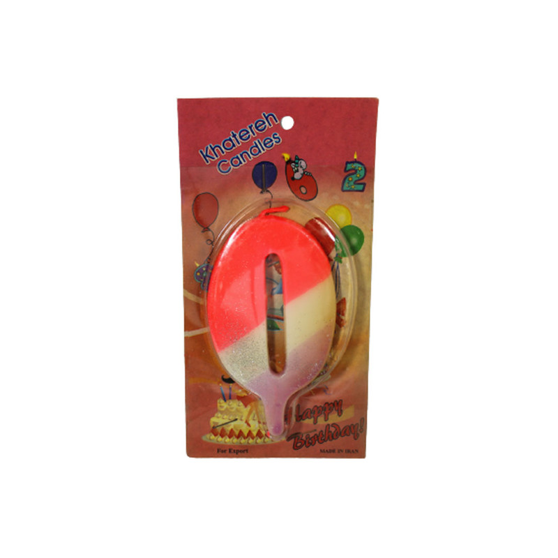 شمع طرح عدد 0