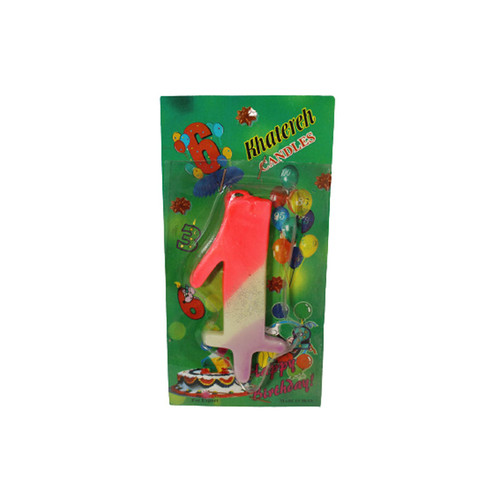 شمع طرح عدد 1