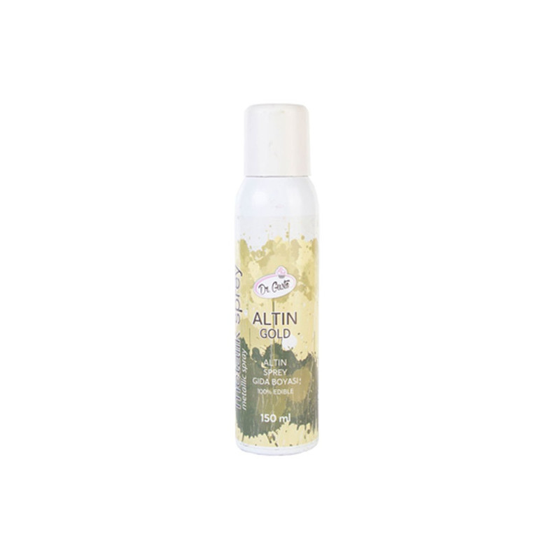 اسپری رنگ خوراکی طلایی دکتر گوستو - 150 میلی لیتر