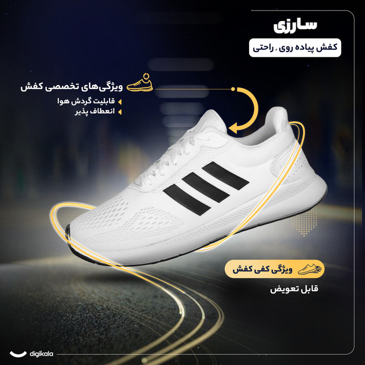 کفش رانینگ سارزی مدل F.a.l.k.n_S.e.f_7.r.n.g