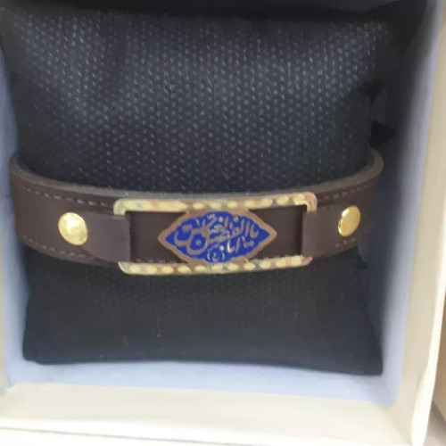 دستبند چرمی همراه با اذکار