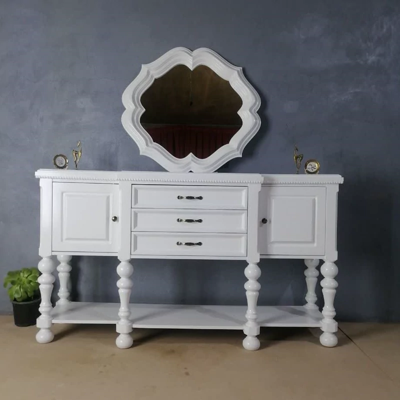 کنسول آینه کلاسیک با رنگبندی