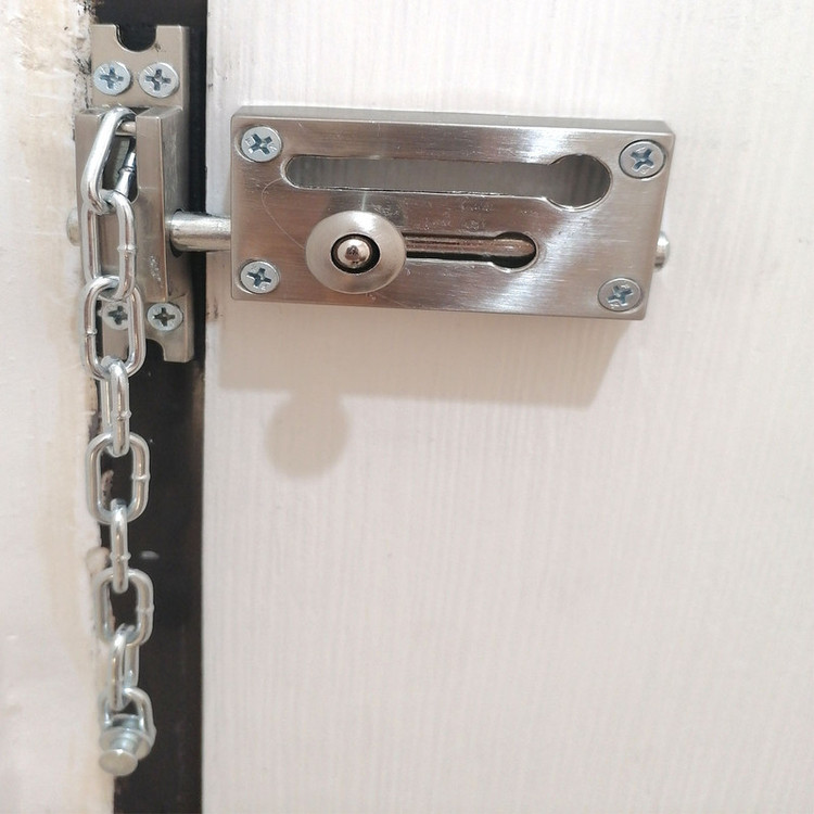 قفل شب بند مدل زنجیردار کد burglar.BUCKLE