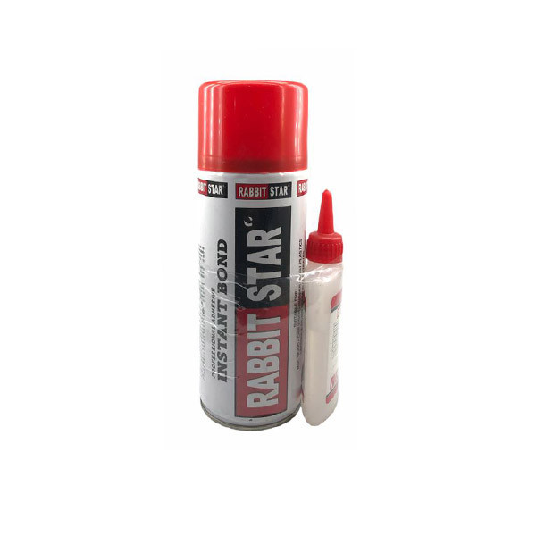 اسپری چسب 123 راببیت استار مدل adhesive actiator حجم 400 میلی لیتر