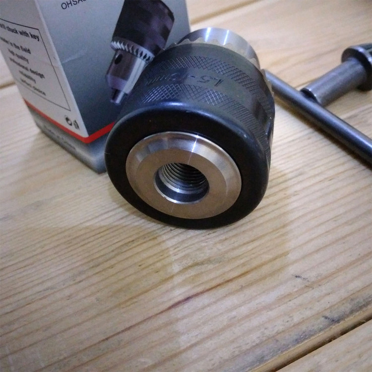 سه نظام دریل ای تی سی مدل 1.5-13mm سایز 13میلیمتر به همراه آچار سه نظام