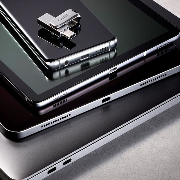 فلش مموری سن دیسک مدل Ultra Dual Drive Luxe ظرفیت 64 گیگابایت