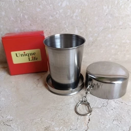 لیوان استیل تاشو یونیک لایف