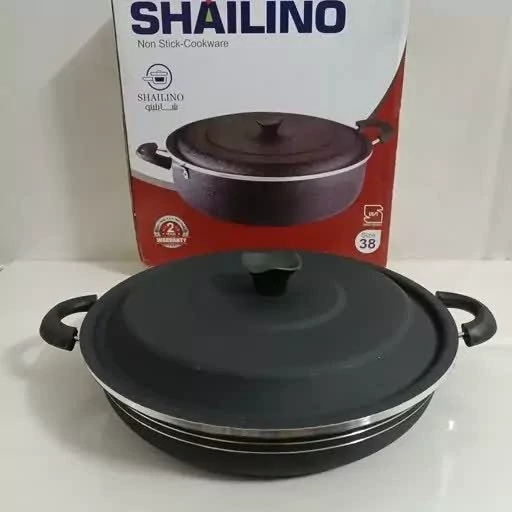 تابه گرانیتی نچسب شایلینو سایز 38 دارای استاندارد ( ماهیتابه گرانیتی )