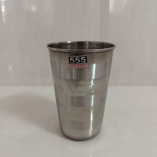 لیوان یخ استیل هندی قطر 8 - لیوان یخ آهنربا نگیر