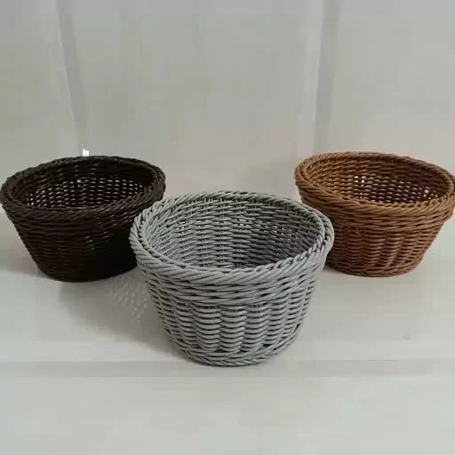 جا سبزی و جاتخم مرغی زیبا سبد حصیری. قابل شستشو ( سبد حصیری همه کاره )
