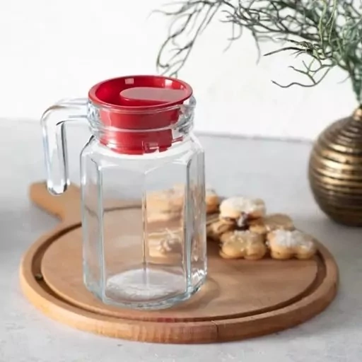 پارچ بلور کوچک یخچال ( پارچ شیشه ای کوچک )