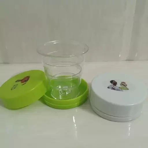 لیوان کریستال تاشو کودک ( لیوان کودک. لیوان تاشو )