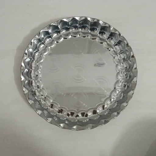 سینی استیل انگشتی سایز 24 سانت (قطر)