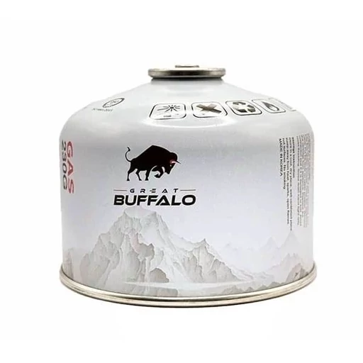 کپسول گاز 230 گرمی بوفالو، Buffalo 230G ،کپسول گاز کوهنوردی