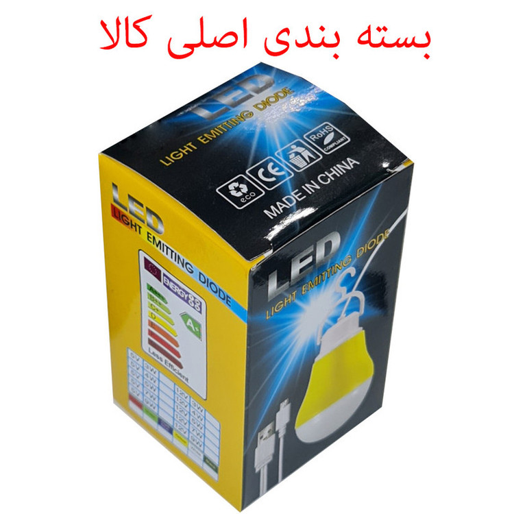 چراغ آویز چادر مدل LIGHT EMITTING DIODE