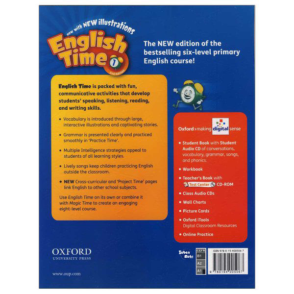 کتاب English Time 1 اثر Susan River and Setsoko Toyama انتشارات زبان مهر