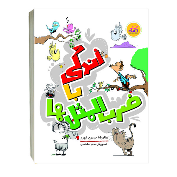 کتاب زندگی با ضرب المثل ها اثر غلامرضا حیدری ابهری انتشارات کتابک