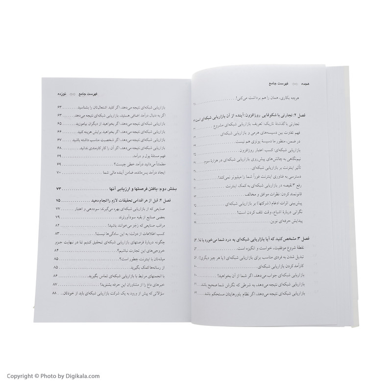 کتاب از سیر تا پیاز بازاریابی شبکه ای اثر زیگ زیگلار و جان پ. هیز
انتشارات ذهن آویز