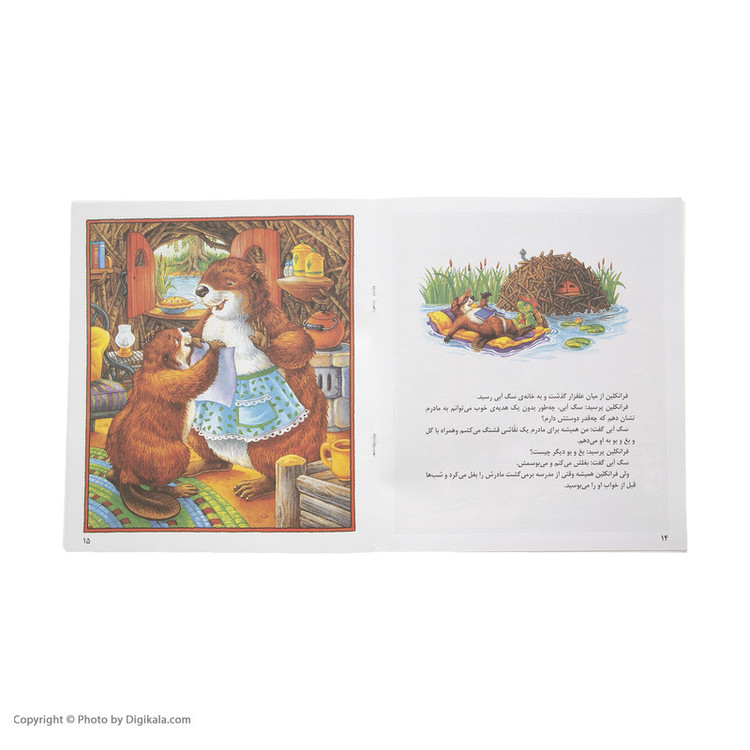 کتاب فرانکلین می گوید دوستت دارم اثر پالت بورژوا انتشارات پیک دبیران