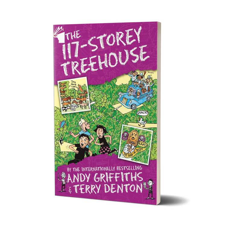 کتاب The117-Story Treehouse اثر Andy Griffiths and Terry Denton انتشارات معیار علم