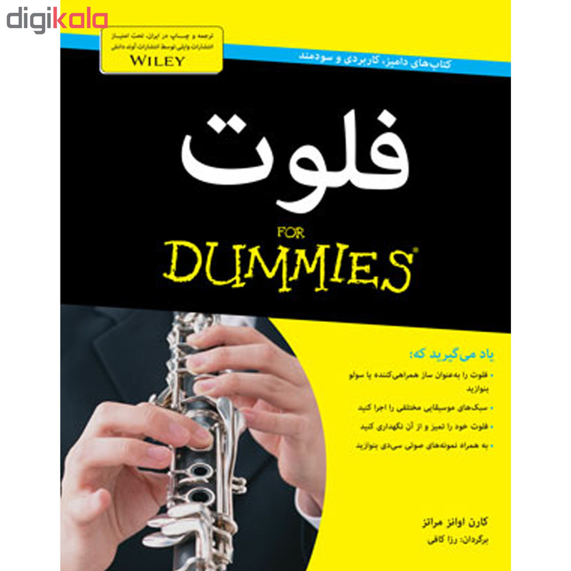 کتاب فلوت دامیز for dummies اثر کارن اوانز مراتز انتشارات آوند دانش