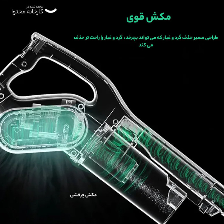 جاروبرقی 600 وات درما مدل DX700s