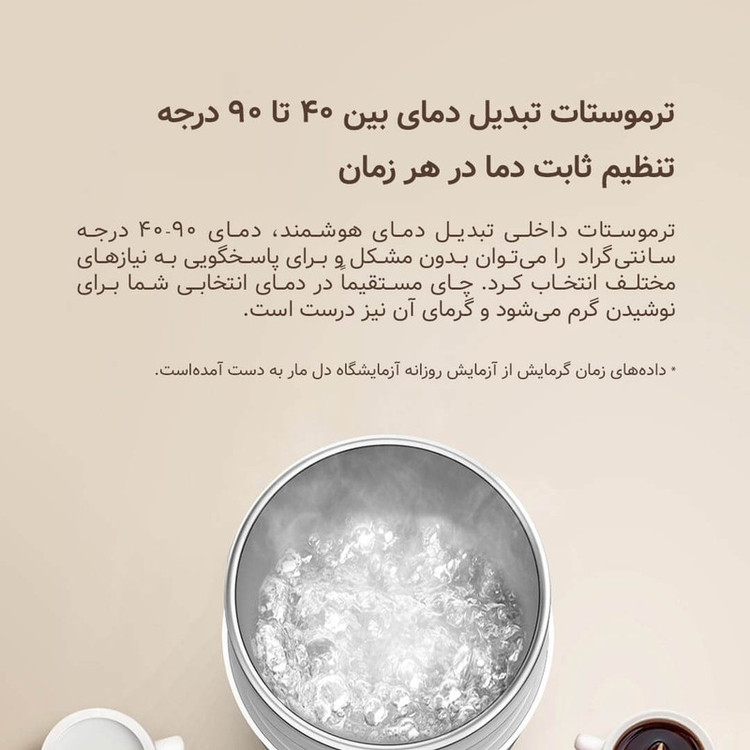 فلاسک درما مدل DEM-DR035S گنجایش 0.35 لیتر