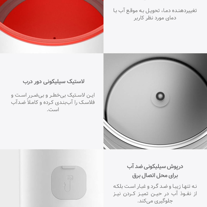 فلاسک درما مدل DEM-DR035S گنجایش 0.35 لیتر