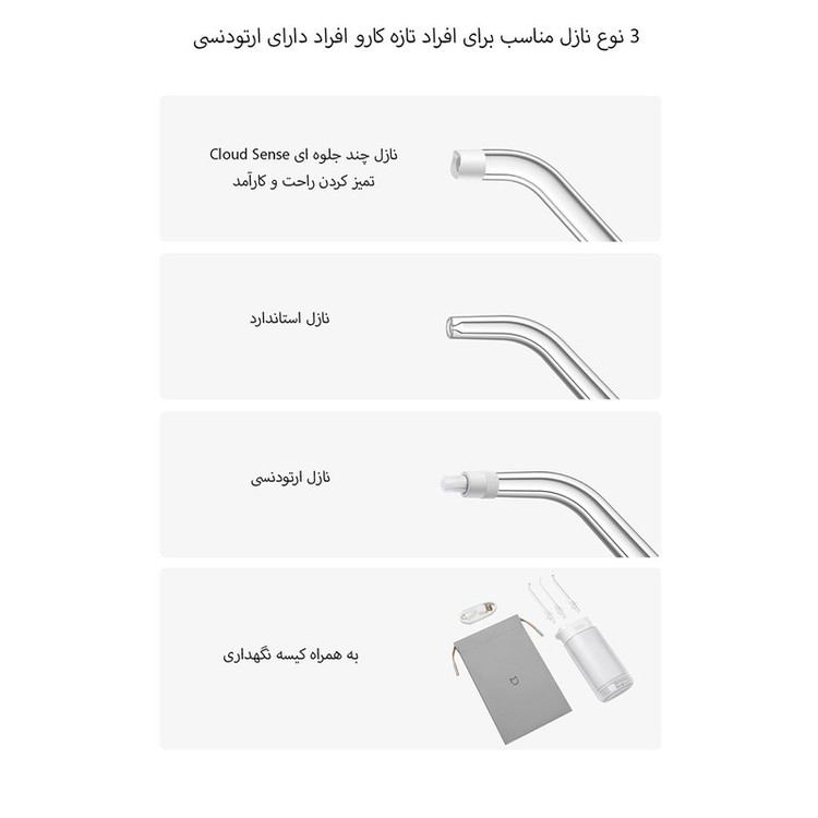 دستگاه شست و شوی دهان و دندان میجیا مدل F400