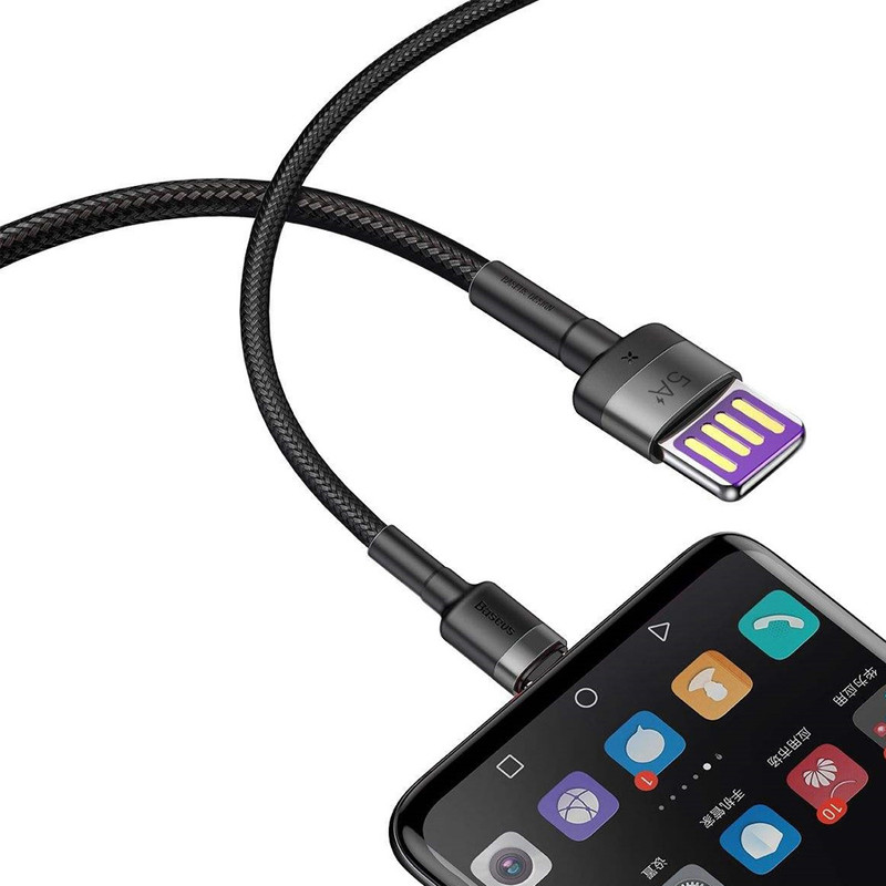 کابل تبدیل USB به USB-C بیسوس مدل Cafule 40W طول 1 متر