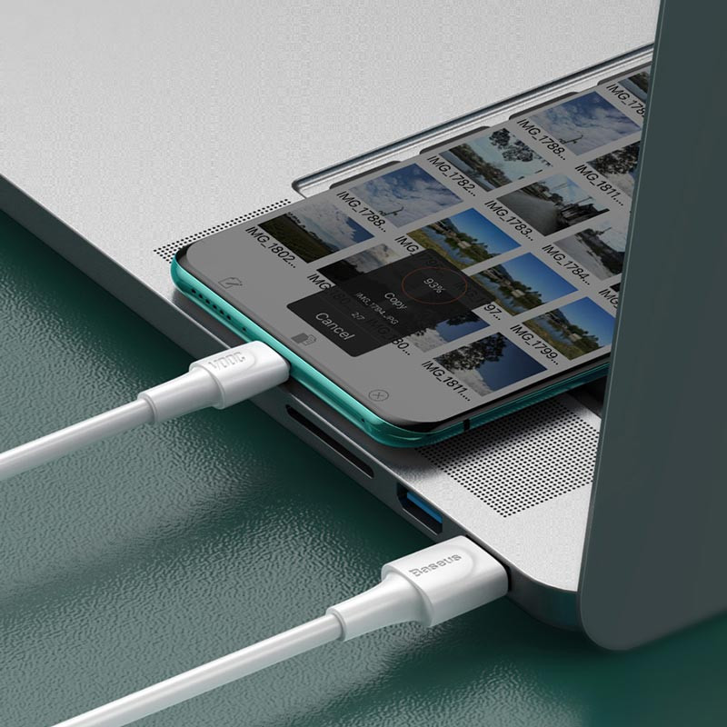 کابل USB به USB-C باسئوس مدل CATSW-G02 طول 2 متر
