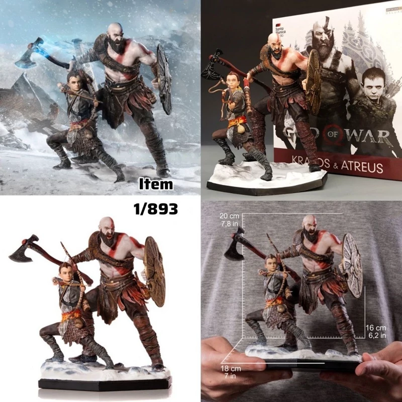 فیگور گاد آو وار کریتوس و آترئوس گاداوار 4 God OF War