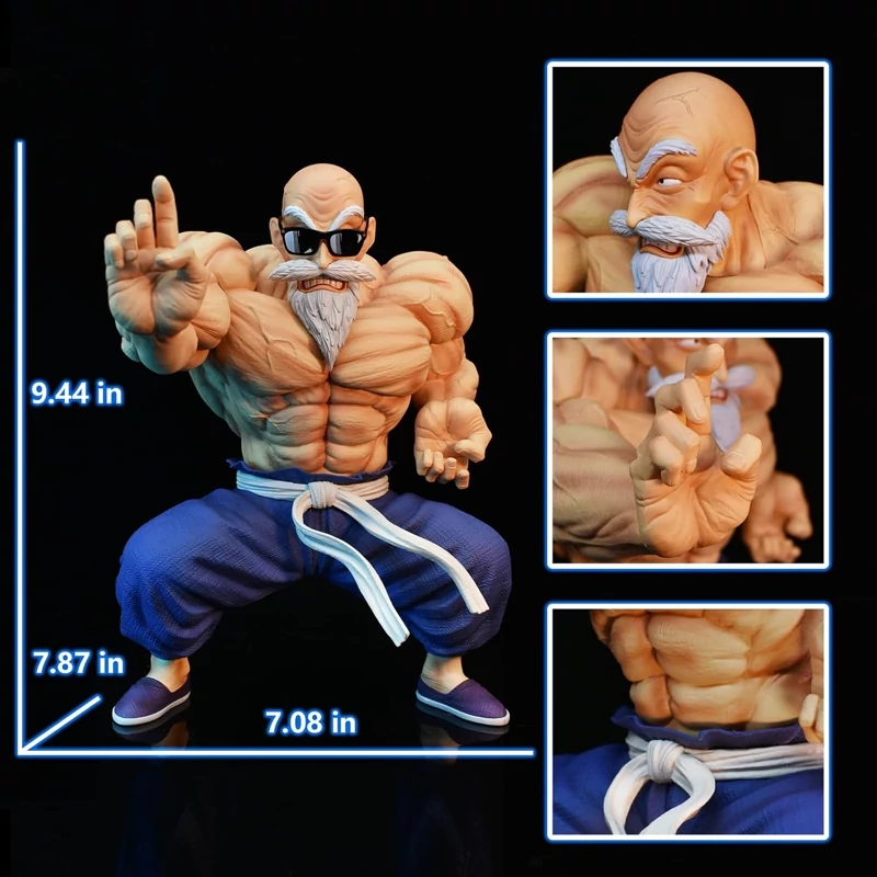فیگور دراگون بال استاد روشی Master Roshi کامه سنین  Dragon Ball Z