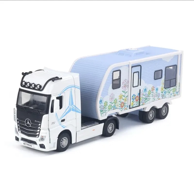 ماکت ماشین مرسدس بنز آکتروس Mercedes Benz 1851 Actros اسپیکر داد بلوتوثی دربازشو