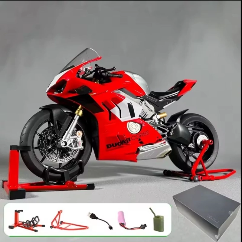 ماکت موتور دوکاتی مدل DUCATI 8678 مقیاس 16 دودزا شارژی
