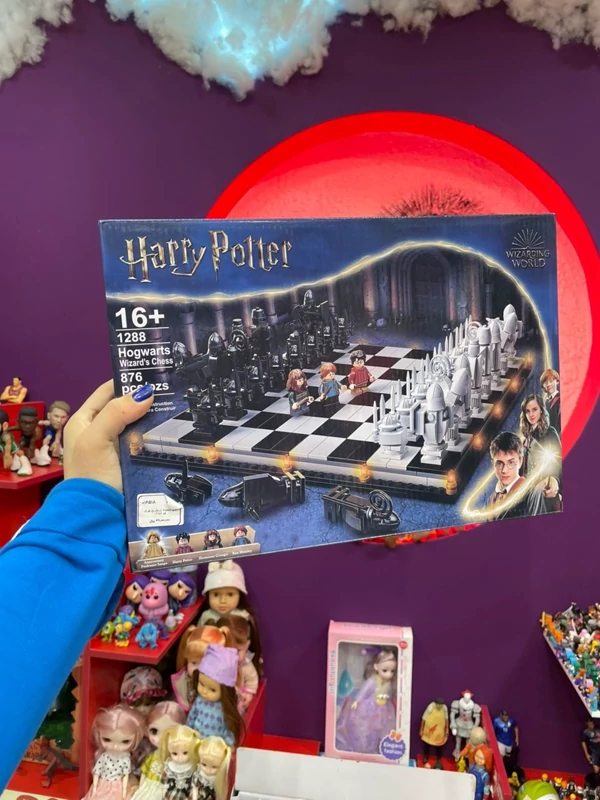 لگو شطرنج هری پاتر 876 قطعه مدل Hogwarts Wizards Chess 1288