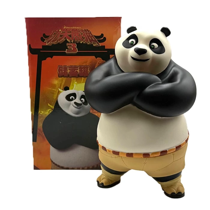 فیگور قلک پاندا کونگ فو کار Kung Fu Panda مدل سی سانتی متری 30cm