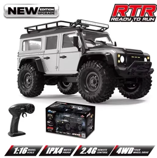 ماشین کنترلی آفرود Land Rover Defender برند HB toys مقیاس 116 آیتم hb1607