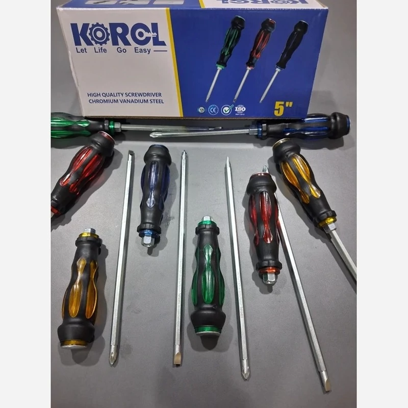 پیچگوشتی دوطرفه ضربه خور آچار خور چهار سو دوسو به طول 21 سانت ارسال رایگان