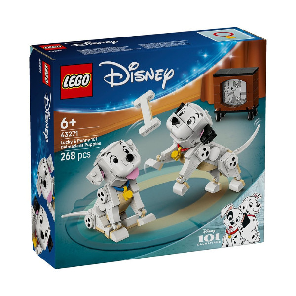 لگو مدل Disney Lucky &amp; Penny 101 Dalmatians Puppies کد 43271